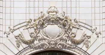 Opernhaus Boston, Detail der Fassade