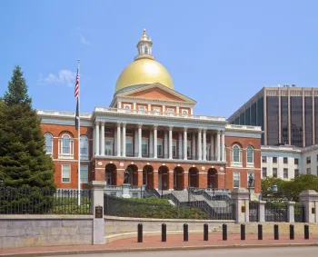 Massachusetts State House, Südwestansicht