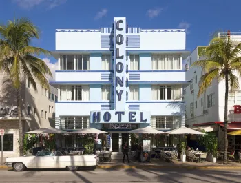 Colony Hotel, Hauptfassade