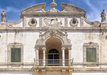 Villa Vizcaya, Detail der Fassade
