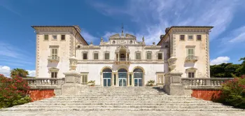 Villa Vizcaya, Südostansicht