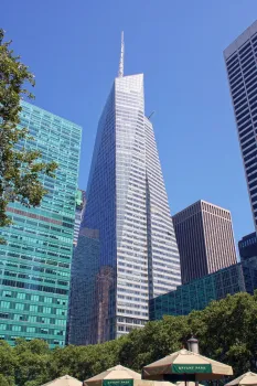 Bank of America Tower, Sicht vom Bryant-Park