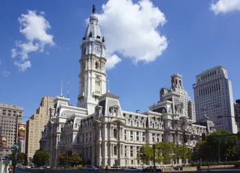 Rathaus von Philadelphia, Nordwestansicht