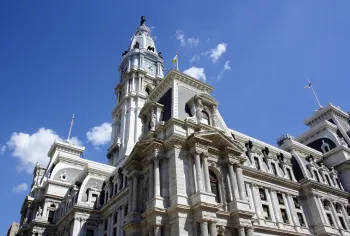 Rathaus von Philadelphia, Nordwestansicht