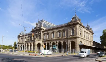 Hauptbahnhof General Artigas, Südostansicht